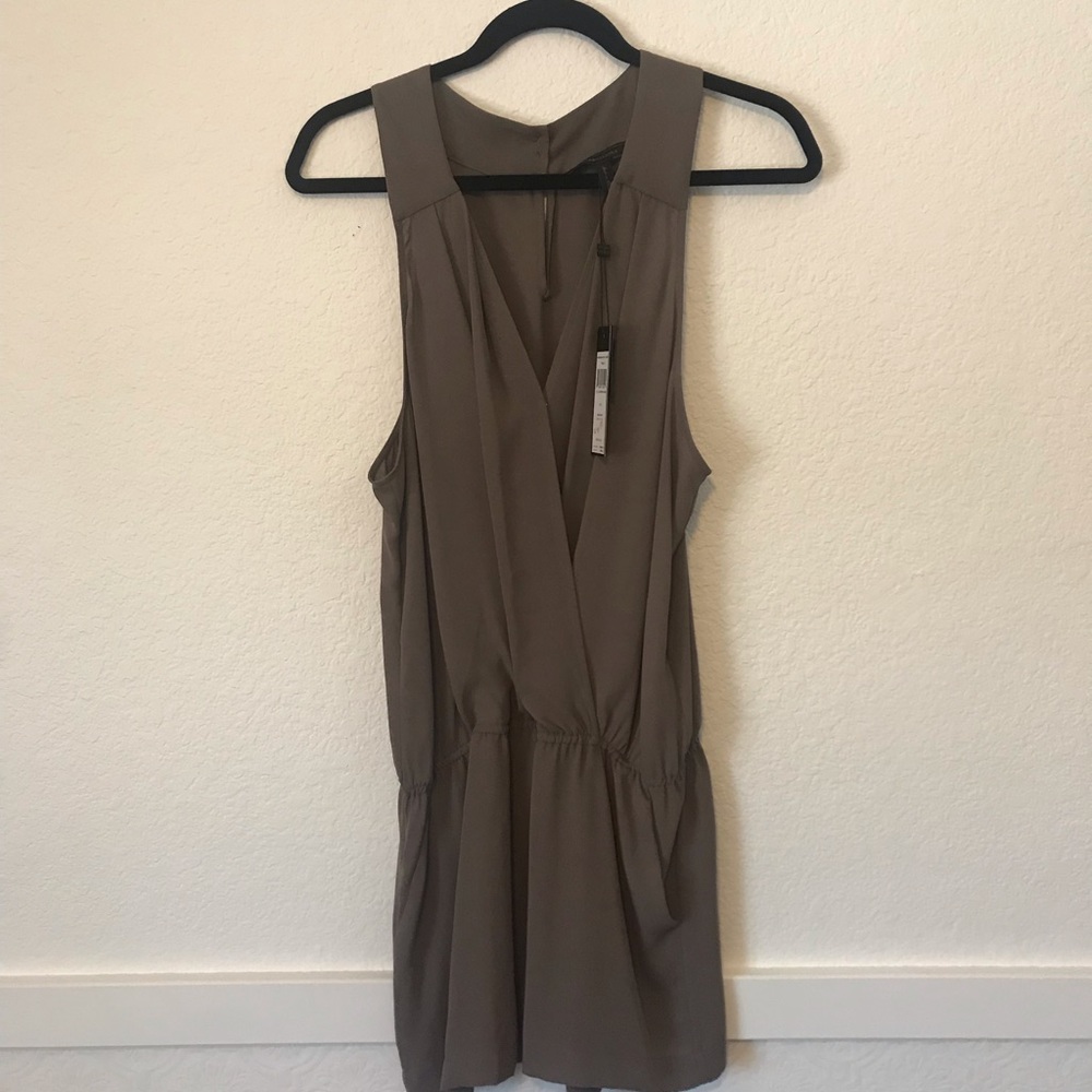 Romper in Spanish Moss color.